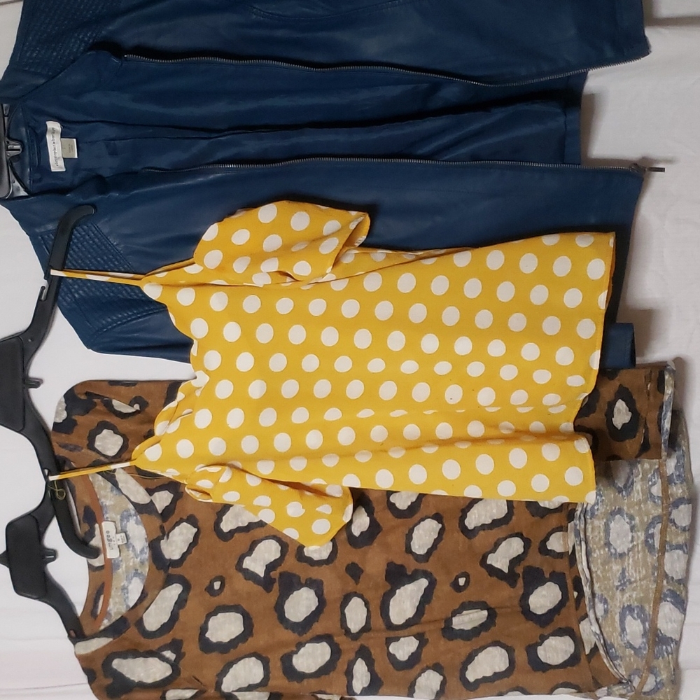 2 shirts & a jacket